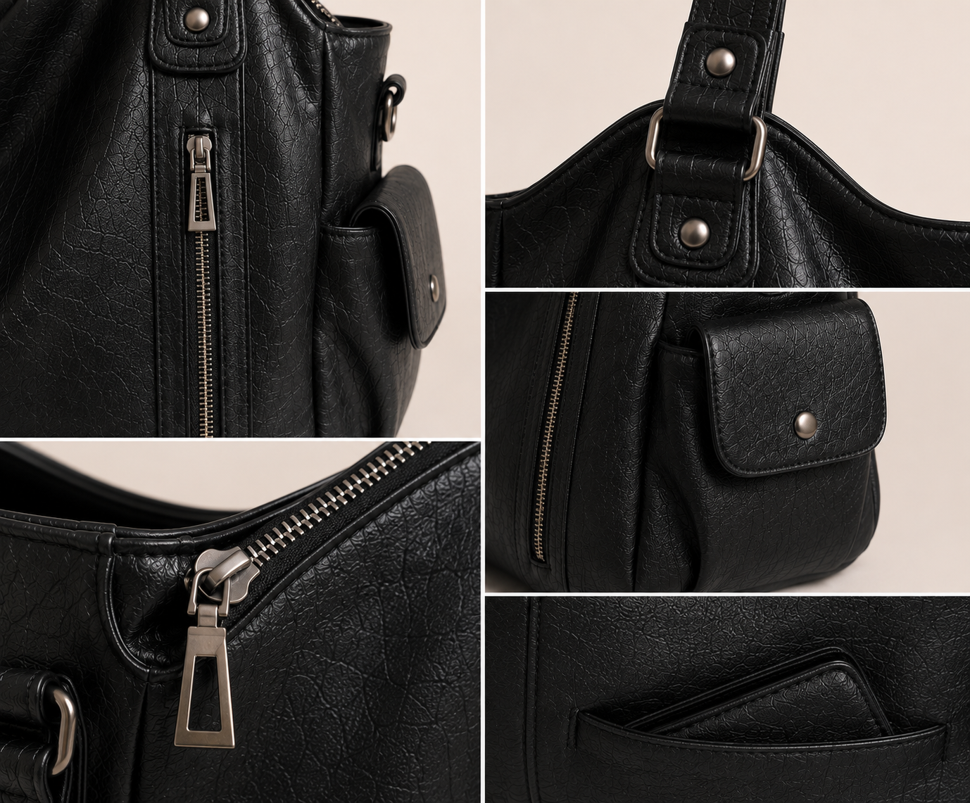 Greta - bolso tote con bolsillos - Maniere