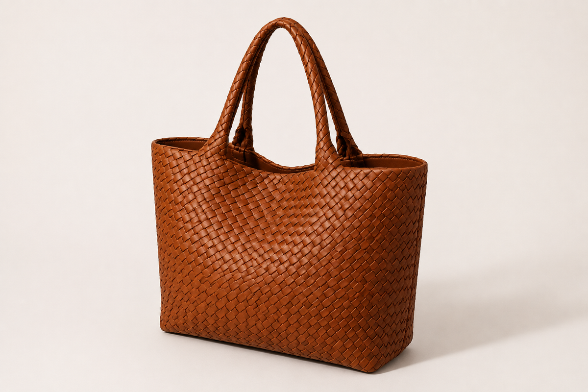 Bianca - bolso tote trenzado - Maniere